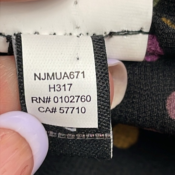 Kate Spade Disco Dots Ruffle Shirt Dress Button Front Confetti Long Sleeve Sz 6 - Picture 15 of 16